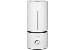 raydrop Luftbefeuchter für Schlafzimmer & Kinderzimmer, 1,7 L Leiser & Platzsparender Ultraschall-Raumbefeuchter für Baby & Pflanzen, Einfache Bedienung & Leicht zu Reinigen, Automatische Abschaltung
