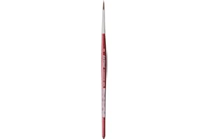 Da Vinci 5580 Series Water Colour Brush, 3, Red, Size 3