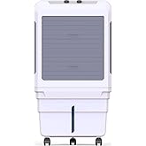 Bajaj DMH 85X 85L Desert Air Cooler | High Air Delivery with Turbo Fan Technology | 3-Side Honeycomb Cooling & 4-Way Swing | Inverter Compatible | 1 Y