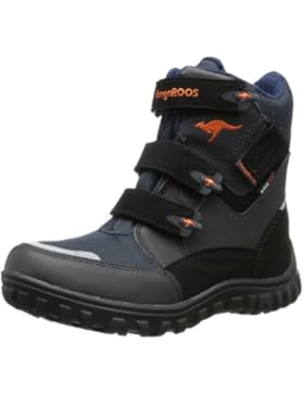 KangaROOS Hitchhike-Velcro Unisex-Kinder Warm gefütterte Schneestiefel
