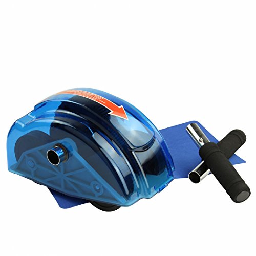 Carnegie AB Deluxe – Ab Slider Wheel + Kniepolster, Bauchtrainer mit Federmechanismus für höheren Kraftaufwand und Sicherheit - 2