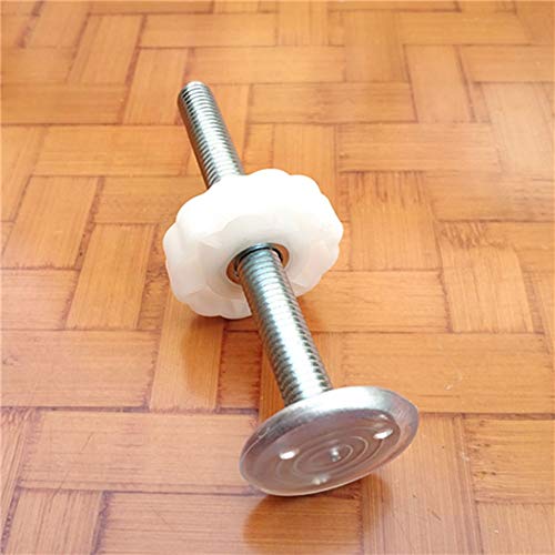 Preisvergleich Produktbild Bolt 4 Stück Schutz-Zubehör Druckgitter, Sicherheitsspindel, Schraube Baby, weiß