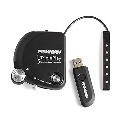 Fishman Triple Play Capteur/Emetteur MIDI sans fil pour Guitare électrique Noir