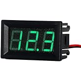 SANEC 0.36 in&ccedil; Voltmetre DC2.4V-30V 2 kablolu