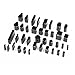 Produktbild HKEPS 39 Form-Lochschneider, 39 Stück/Set Formstil, Lochschneider, Lochstanzer, Metall, Leder, Basteln, Heimwerkzeug, Handy