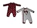 Baby Girls Sleepsuits Baby Grow Pyjamas Disney Minnie Mouse T/b Upto 24 Months Without Feet (18 months)