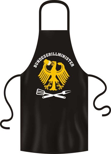 Grillschürze Einheitsgrösse 100% Baumwolle - Bundesgrillminister