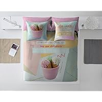 Dream&Fun Funda nórdica Helado para cama de 90 cm