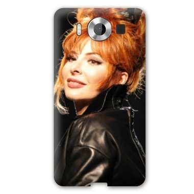 Preisvergleich Produktbild Case Schale Microsoft Lumia 950 People - - Mylène Farmer 2 N