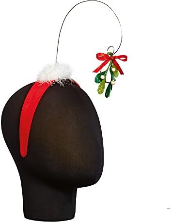 Outdoor Look Christmas Mens & Womens Felt Mistletoe Festive Headband Hat