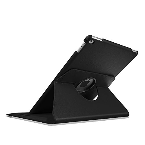 iPad Pro 12.9 Zoll Hülle – Fintie 360 Grad Rotierend Stand Kunstleder Schutzhülle Smart Cover Case Tasche Etui mit Auto Schlaf / Wach Funktion für Apple iPad Pro 12,9 Zoll 2015 Release Tablet, Schwarz - 6