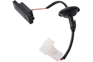 OQHAIR Heckklappen Drucktastenschalter Für Hyundai I10 2013–2021 Kofferraumdeckel-Entriegelungsschalter, ABS-Kofferraumentriegelungsgriff, Heckklappen-Öffnungstaste