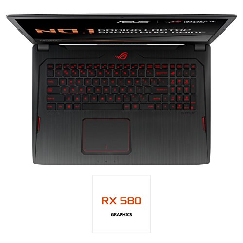 ASUS GL702ZC-GC098T ROG Strix 17 3-inch Gaming Laptop  Black  -  AMD 6-Core 12 Thread Ryzen 5 1600 Processor  FreeSync Display  8 GB RAM  256 GB SSD  