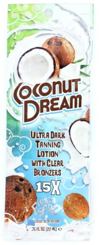 Fiesta SunCoconut Dream Ultra Dark Tanning Lotion with Clear Bronzer Sachet 22ml