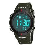 JYJM☎LED Wasserdichte Digital Quarz Militär Luxus Sport Datum Uhren Forerunner 235 WHR Laufuhr, HERREN UHR Herzfrequenzmessung am Handgelenk, Smart Notifications Fitness Armband Wasserdicht