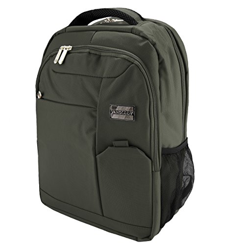 Vangoddy Olive Green Executive Anti Theft Laptop Backpack For Dell