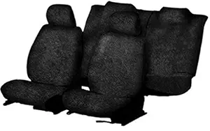 REXBURG Sweat Control (Black) Towel Seat Cover for Captain Mahindra Scorpio Type 2-7 Seater