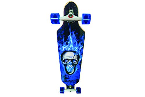 Preisvergleich Produktbild Siva 90151 - Longboard Skull, blau