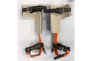 TreeUp DR-1 - Ramponi, accessorio per arrampicata e tree climbing (arancione)