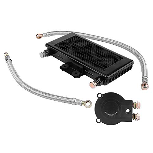 Preisvergleich Produktbild KIMISS Aluminium Motorölkühler Kühler Kits modifiziert