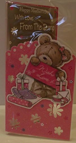 With Love On Mother's Day from the Bump. Expectant Mother, Mother's Day Card