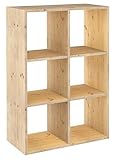 Serie Dinamic Astigarraga DMC3 X 2 Regal Holz (6 Einlegeböden)
