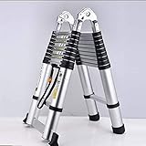 extendable ladder: Konstrukiert Mit Schwerem Leichtbau-aluminium Für Einen Langlebigen Einsatz:Für Den Langlebigen Einsatz Mit Schwerem Leichtbau,Erhöhte Stabilität,Sie Müssen Sich Keine Sorgen Machen, Dass Sich Unsere Leiter Beim Klettern Wacklig Oder rutscht.,Sie Müssen Sich Keine Sorgen Machen, Dass Sich Unsere Leiter Beim Klettern Wacklig Oder Rutschig fühlt..