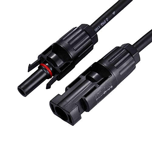 Fafada 2 MC4 Solarkabel Y Stecker Verteiler Buchse Solarpanel Photovoltaik Kabel 1 Paar - 3