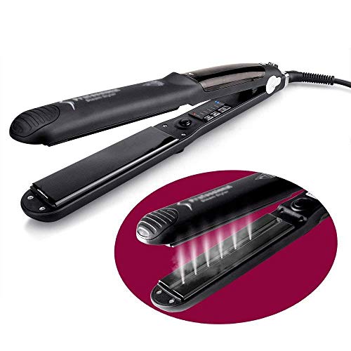 Steam Hair Straightener Spray Electric Splint Straightener Fast Hair Styler Black Steam Hair Straightener Spray Electric Splint Straightener Fast Hair Styler Black