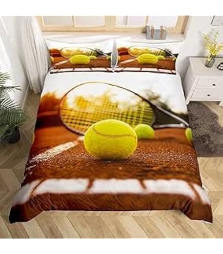 Set Copripiumino Singolo ABAKUHAUS: Righe Multicolore e No-Stiro