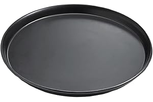 MOESTA BBQ EST. 2012 MOESTA-BBQ 10087 Pan-American Plaque à Pizza Ronde Diamètre 32 cm Poêle à Pizza en tôle Bleue pour Four et Barbecue