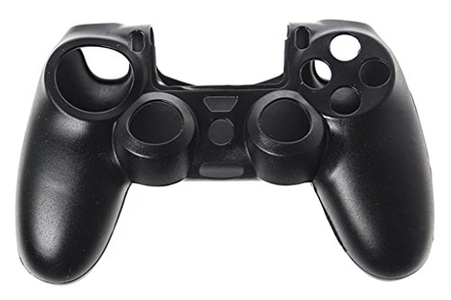 Preisvergleich Produktbild PS4 Controller Silikon Hülle, Gusspower Gute Qualität Soft Abdeckungs Haut Kasten Schutzhülle für Sony PlayStation PS4 / SLIM / PRO (Schwarz)