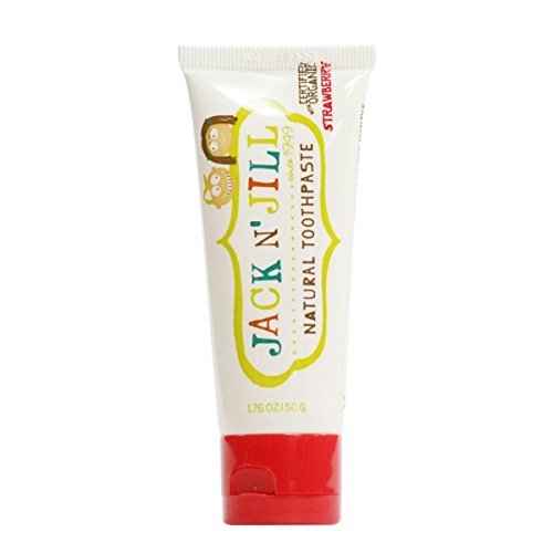 Jack N' Jill Natural Toothpaste - Strawberry - 1.76 oz Jack N' Jill