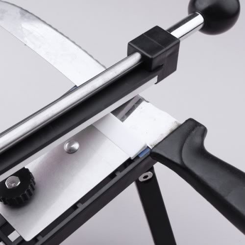 KKmoon Professionelle Küchenmesserschleifer -System Fix-Winkel 4 Steine ​​für verschiedene Größen von Messer - 4