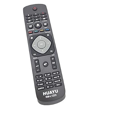 Huayu Télécommande pour Philips Téléviseur LED UHD 43puh4900/88 43puk4900/12 43PUT4900/12 49puh4900/88 49puk4900/12 49PUT4900/12 55puh4900/88
