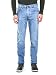 Produktbild Carrera Jeans - Jeans 700 7000921S für mann, gerade form, denim-look, stretchgewebe, regular fit, normaler bund - 051 - Lavaggio blu chiaro (super stone wash) - M (EU 48 FR 42 US 33)