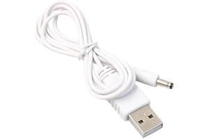 Zeepy Replacement Charging Cable for Sleep Trainer Clock |1m USB to DC Barrel Jack