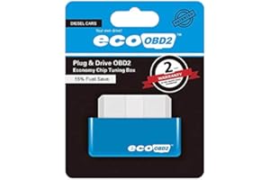 Pannow Eco OBD2 Chip Tuning Box, Plug & Drive Performance Chip Box pour Voitures Diesel Petrol