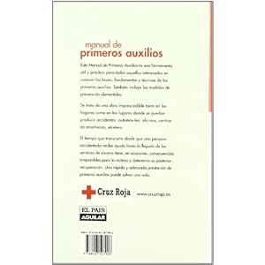 Manual de la Cruz Roja 2008 : manual de primeros auxilios Cruz Roja (FUERA COLECCION EL AGUILAR OCIO)
