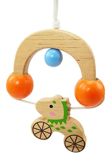 Bieco 23000015 – Baby Holz Spieltrapez höhenverstellbar ca. 64 x 55 cm - 7