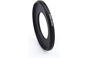 AMOPOFO Anillo adaptador de filtro de 67 mm a 37 mm para objetivo de cámara con rosca de filtro de 67 mm a 37 mm