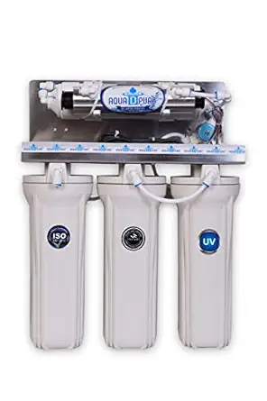 Aquadpure 5 Stage Electrical Under sink and Wall Mounted UV Water Purifier (No TDS Reduction, No Taste Change, No wastage and No RO) 35L