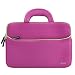 Produktbild Tablet Schutzhülle, Evecase Universal 11.6 Zoll Neopren Tablet Case mit Vorderseitigem Zubehörfach für Tablets Lenovo Acer Asus iPad Samsung - Hot Pink / Lindgrün XL