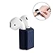 Price comparison product image Teepao Premium Eearphone Holder Portable Anti-lost Strap Mini Silicone Case for Apple AirPod and EarPods - 1PC (White Black Blue)