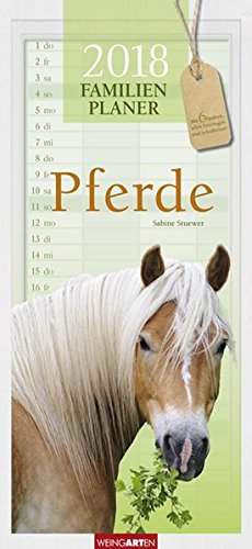 Familienplaner Pferde - Kalender 2018