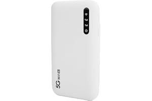 Portable 5G Mobile Hotspot, Mobile WiFi Hotspot for Travel, Double Band Ultra High Speed Hotspot Device, WiFi 6 2.4GHz, 5.8GHz， 6100mAh Long Battery Life
