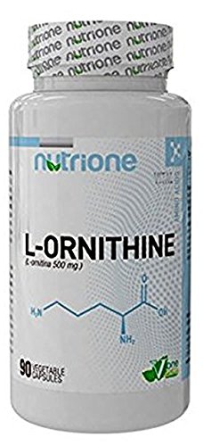 Nutrione - L-Ornitina - 90 Cápsulas Vegetales