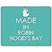 Produktbild Made in Robin Hood 's Bay - PREMIUM Mauspad (5 Dick)
