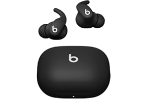 Beats Powerbeats Fit – Kabellose Workout In-Ear Kopfhörer mit Geräuschunterdrückung, IPX4, bis zu 30 Stunden Akkulaufzeit mit Ladecase, kompatibel mit Apple und Android – Diamantschwarz