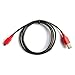 Produktbild PortaPow spezielles 2m 20AWG Schnellladekabel Micro-USB für Android / Blackberry / HTC One / Google Nexus / OnePlus One